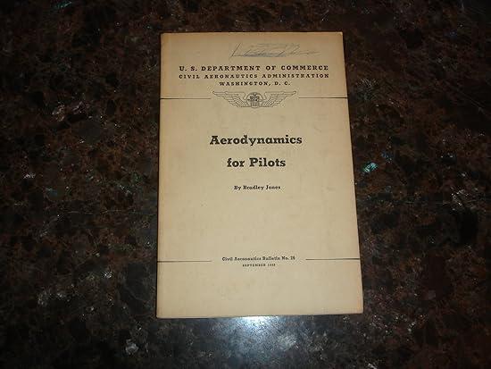 aerodynamics for pilots 1st edition bradley jones b001ohte3m