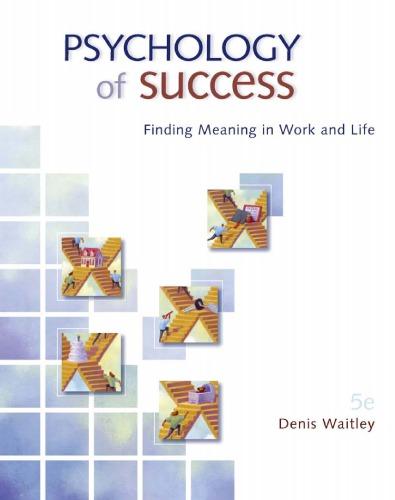 psychology of success 5th edition denis waitley 9780073375175