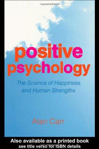 positive psychology 1st edition alan carr 9780203506035