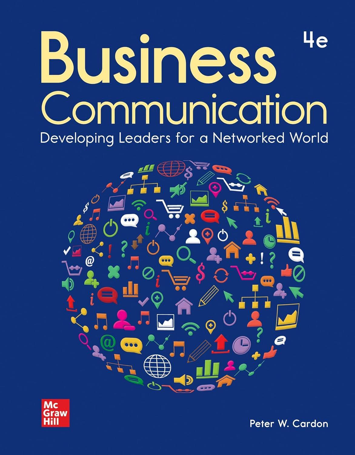 Business Communication Developing Leaders For A Networked World