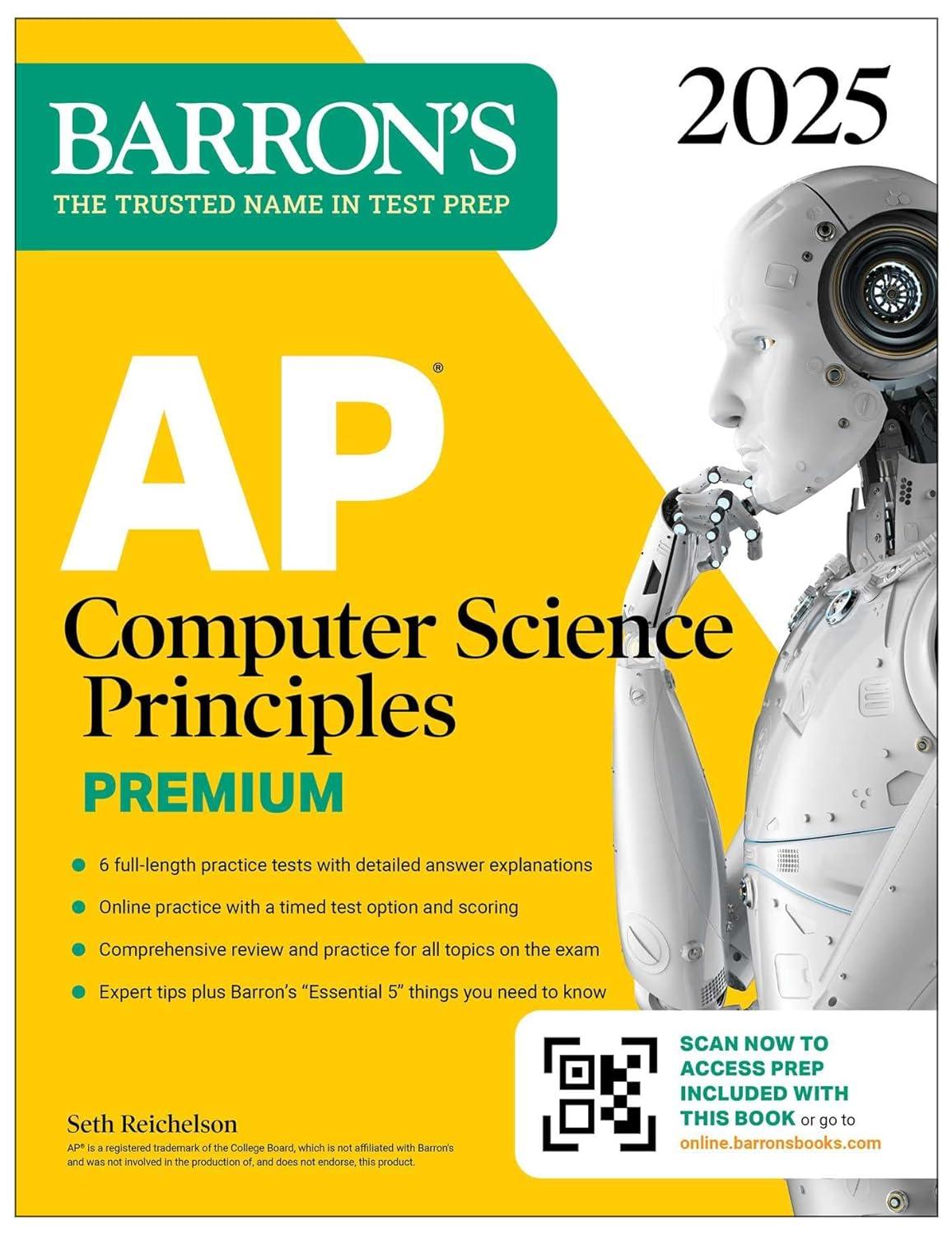 ap computer science principles premium 2025 prep book with 6 practice tests plus comprehensive review plus