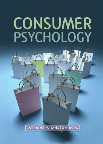 consumer psychology 1st edition jansson-boyd 9780335229277