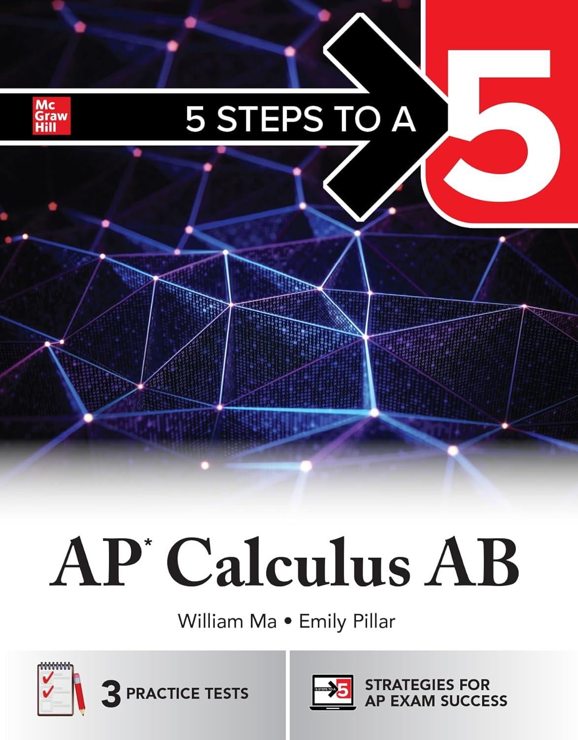 5 steps to a 5 ap calculus ab 1st edition emily pillar 1266716955, 978-1266716959