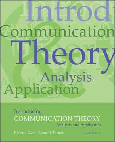 Introducing Communication Theory Analysis And Application