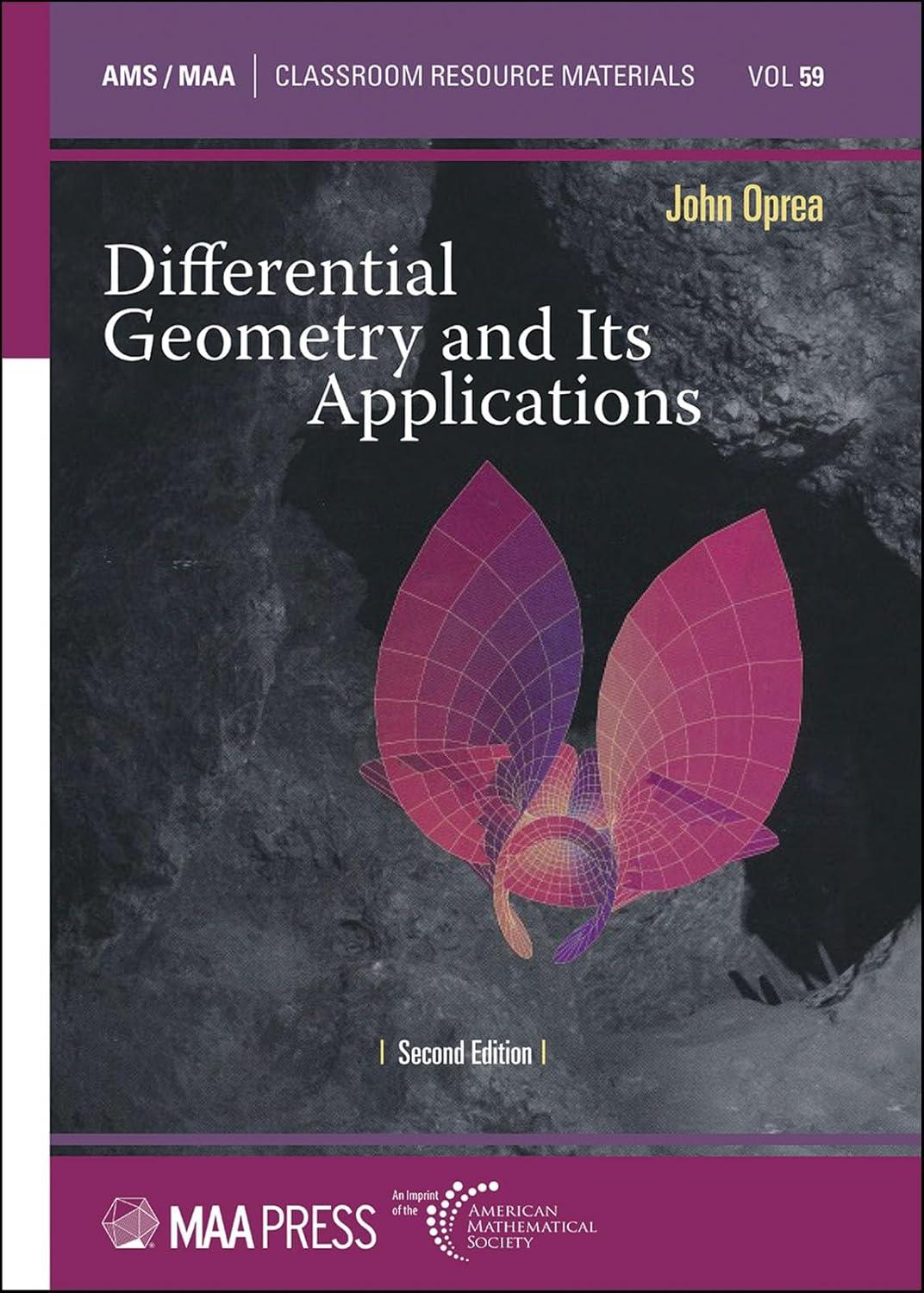 differential geometry and its applications 2nd edition john oprea 1470477912, 978-1470477912