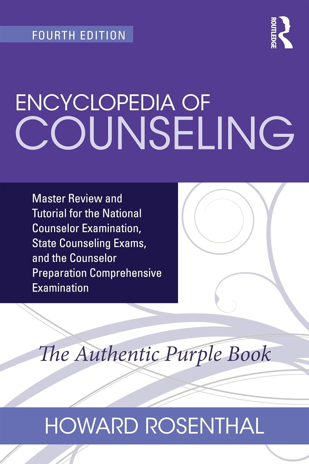 encyclopedia of counseling master review and tutorial for the national counselor examination state counseling