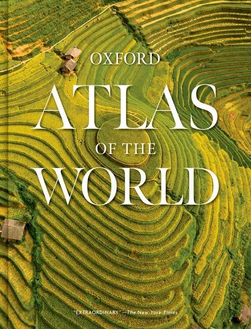 atlas of the world 31st edition oxford 0197784224, 978-0197784228