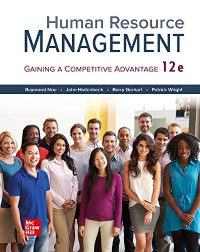 Human Resource Management Gaining A Competitive Advantage