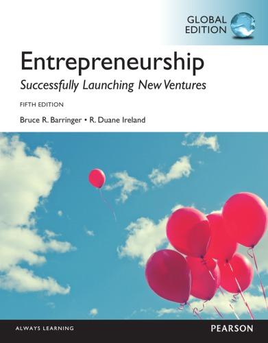 Entrepreneurship Successfully Launching New Ventures