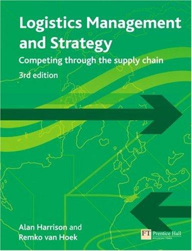 Logistics Management And Strategy Competing Through The Supply Chain