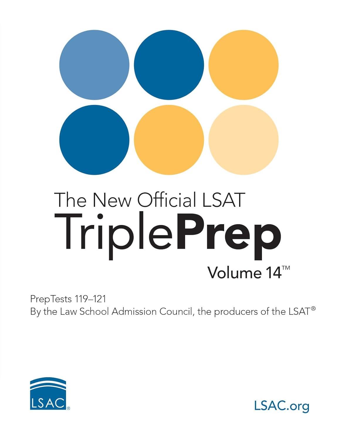 the new official lsat tripleprep volume 14 1st edition law school admission council b0d8c83cxf, 979-8990233867