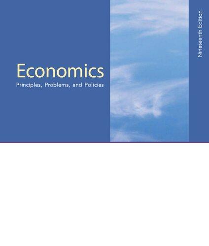 Economics Principles Problems And Policies