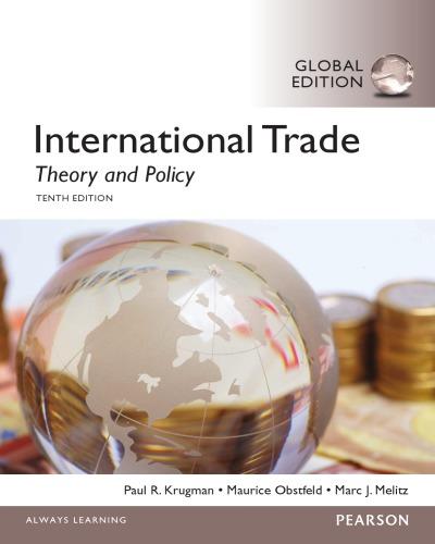 international finance theory and policy 10th edition paul r. krugman, maurice obstfeld, marc j. melitz