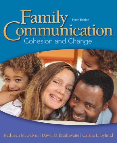 family communication cohesion and change 9th edition kathleen m. galvin 0205945236, 9780205790760