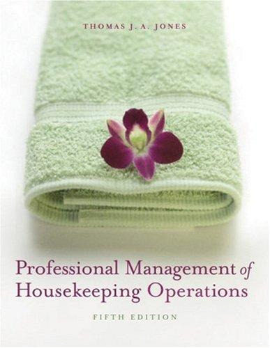 Professional Management Of Housekeeping Operations