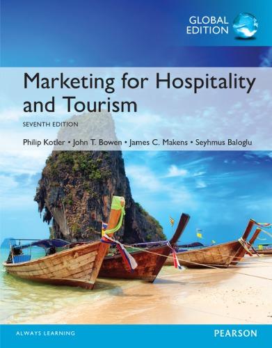 Marketing For Hospitality And Tourism