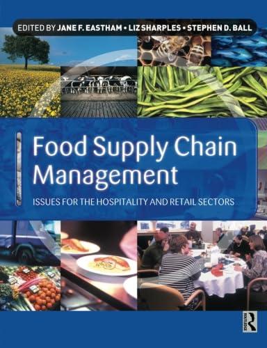 Food Supply Chain Management Issues For The Hospitality And Retail Sector