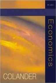 economics 5th edition david colander 007121447x, 978-0071214476