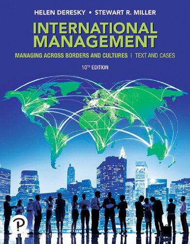 international management managing across borders and cultures text and cases 10th edition helen deresky