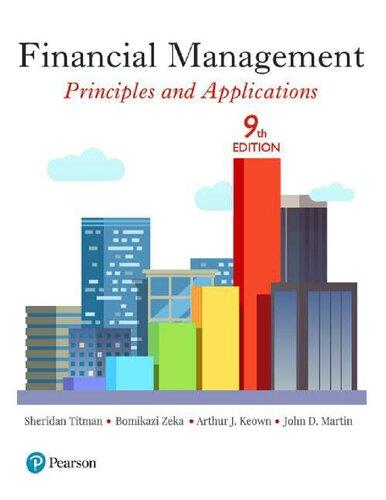 Financial Management Principles And Applications