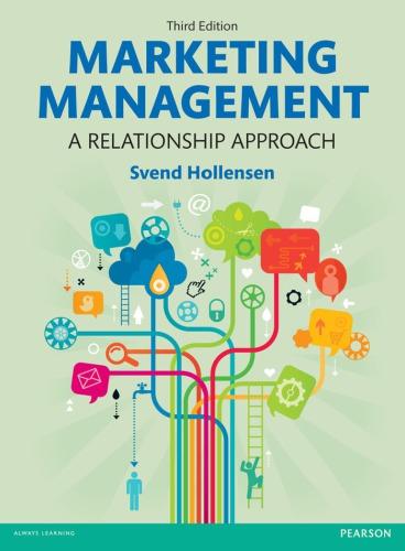 Marketing Management : A Relationship Approach