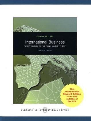 ISE International Business Competing In The Global Marketplace