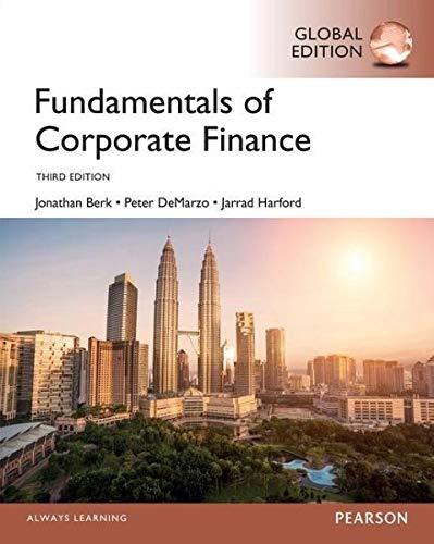 Fundamentals Of Corporate Finance