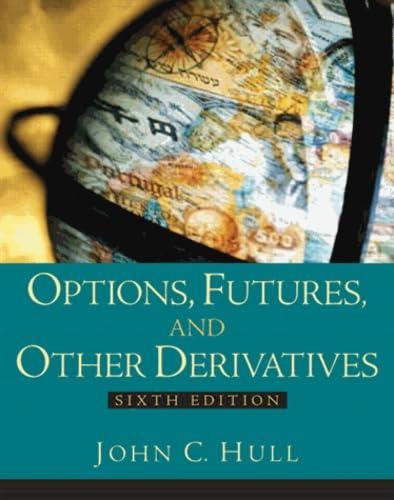 Options Futures And Other Derivatives