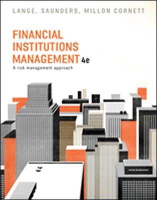 Financial Institutions Management A Risk Management