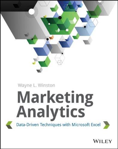 Marketing Analytics: Data-Driven Techniques With Microsoft Excel