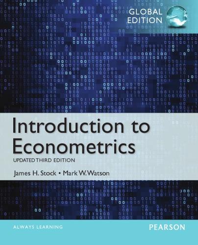 Introduction To Econometrics