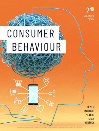 consumer behaviour 2nd edition rik pieters; wayne d. hoyer; deborah j. macinnis; eugene chan; gavin northey