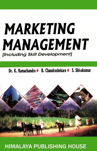 marketing management 1st edition k. ramachandra; b. chandrashekara; s. shivakumar 9789350243770