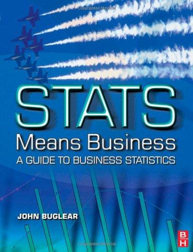 stats means business 1st edition john buglear 0750653647, 9780750653640