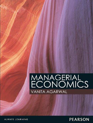 managerial economics 1st edition vanita agarwal 8131775623, 9788131775622