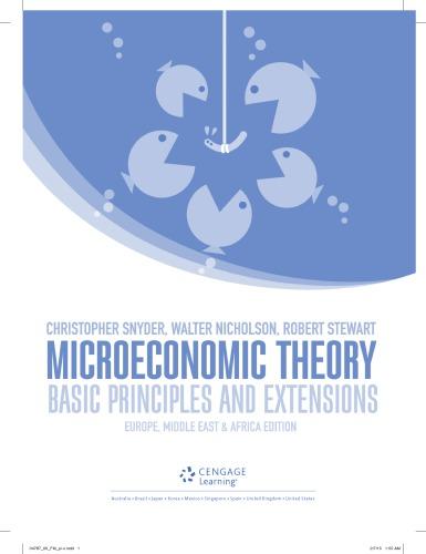 Microeconomic Theory  Basic Principles And Extensions