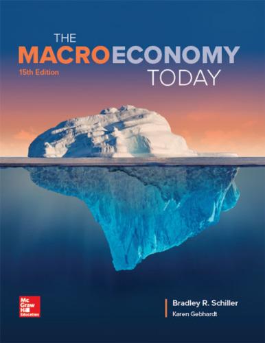 the macro economy today 15th edition bradley r. schiller; karen gebhardt 9781260105155