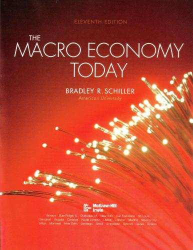 the macro economy today 11th edition bradley schiller 9780073287119