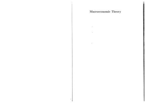 macroeconomic theory 1st edition jean-pascal benassy 9780195387711