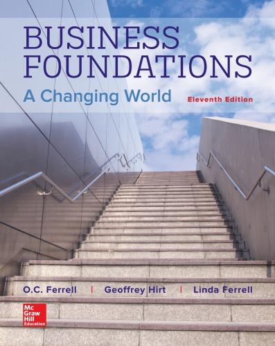 Business Foundations A Changing World