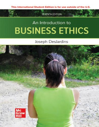 ISE An Introduction To Business Ethics