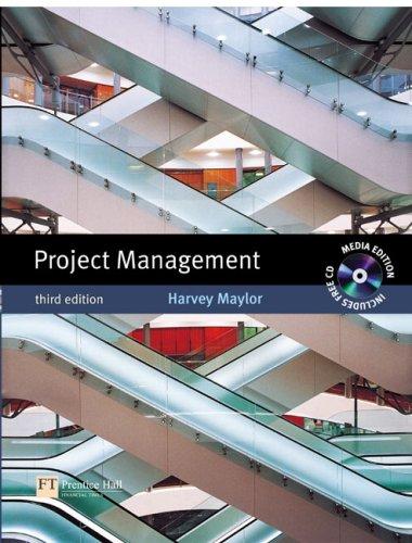 project management 3rd edition harvey maylor 0273704311, 8129705354, 9780273704317