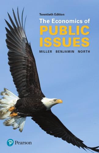 the economics of public issues 20th edition roger leroy miller, daniel k. benjamin, douglass c. north