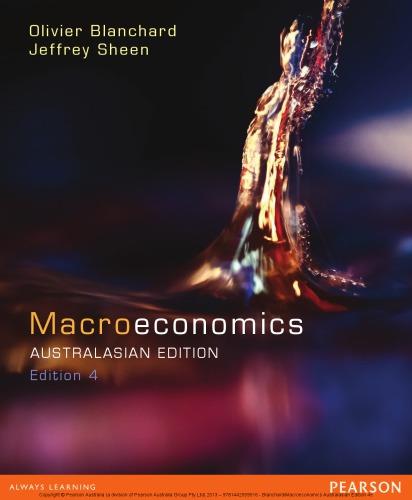 macroeconomics, australasian edition 4th edition olivier blanchard, jeffrey sheen 9781442559516