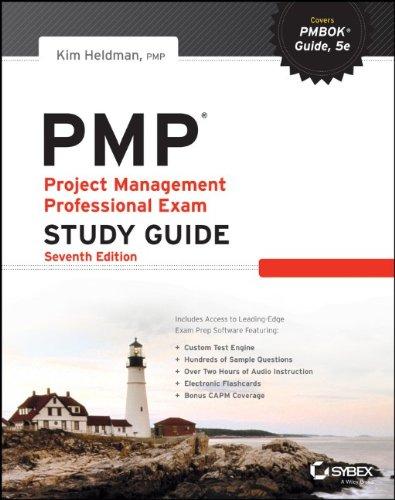 pmp: project management professional exam study guide 7th edition kim heldman 1118531825, 9781118531822