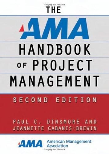 the ama handbook of project management 2nd edition paul c. dinsmore 0814472710, 9780814472712, 9780814429242