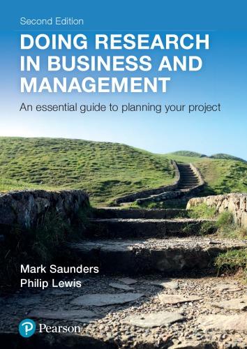 doing research in business and management 1st edition mark n k saunders, philip lewis 129213352x,