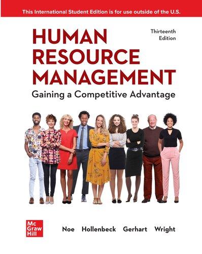 Human Resource Management Gaining A Competitive Advantage