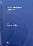 applied international economics 4th edition sawyer, w. charles; sprinkle, richard l. 9781315797526