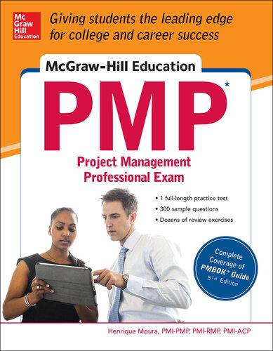 mcgraw-hill education pmp project management professional exam 1st edition henrique moura 0071831789,